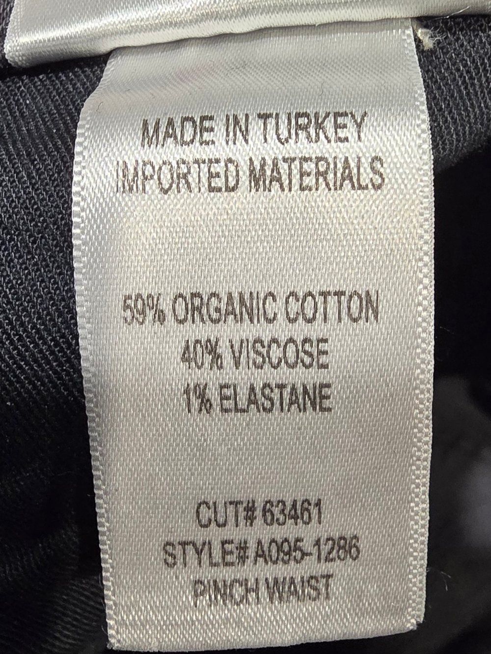 Agolde Pinch Waisted Straight Leg Jeans Size 26 - Picture 7 of 7